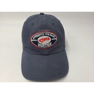 Cheers Boston Authentic Pub Gear Strapback Adjustable Hat Cap Dad Men Women Blue